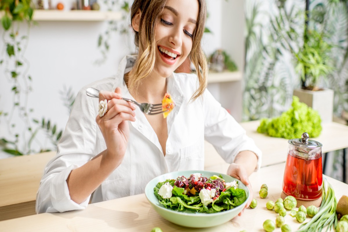 Salad In summer