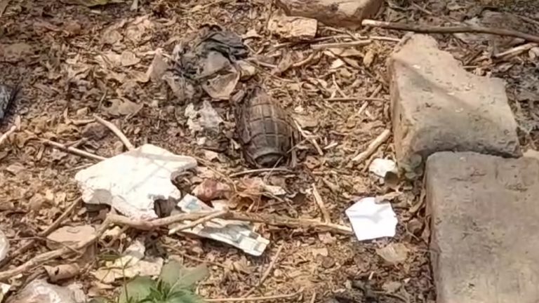 मुंगेर में मतदान केंद्र के पास मिला हैंड ग्रेनेड बम, इलाके में दहशत