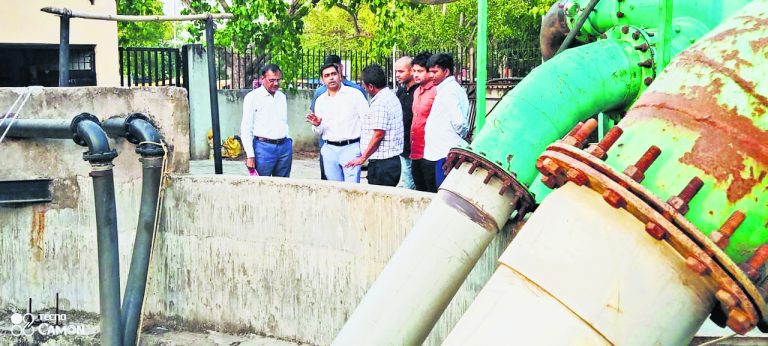 इको पार्क में बनाया जायेगा उच्च क्षमता का ड्रेनेज पंपिंग स्टेशन