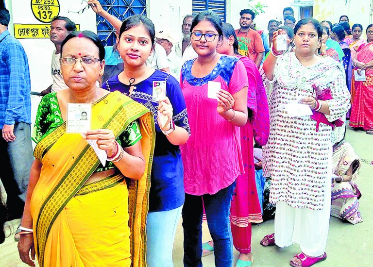बांकुड़ा में शांतिपूर्ण ढंग से मतदान संपन्न, कहीं-कहीं हुए छिटपुट हंगामे