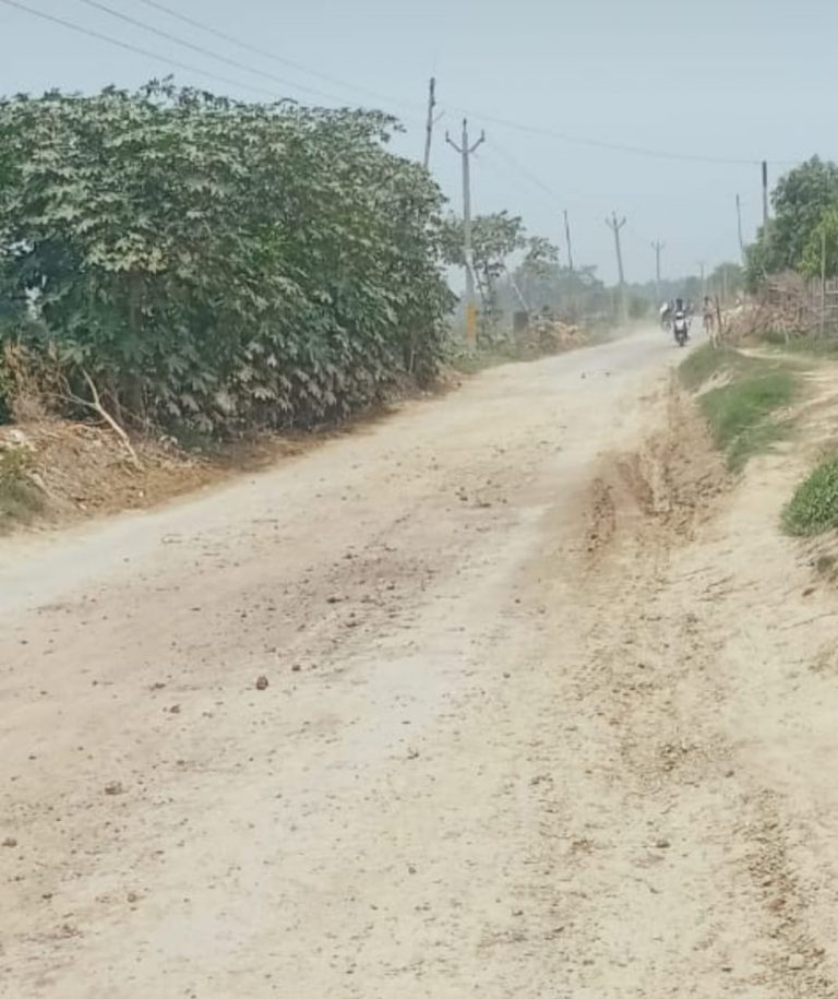 बरसात से पहले ही बनने लगे हैं गड्ढे