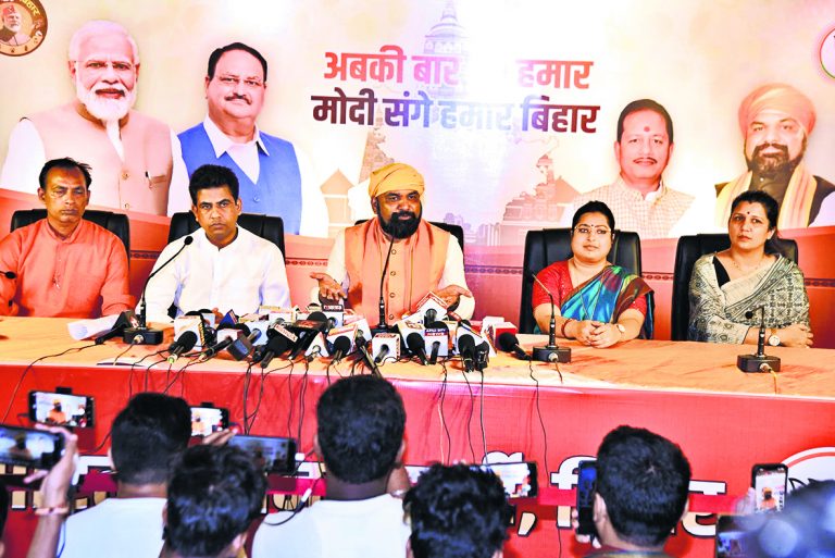 अफवाह फैलाने वाली पार्टी  है राजद : सम्राट चौधरी