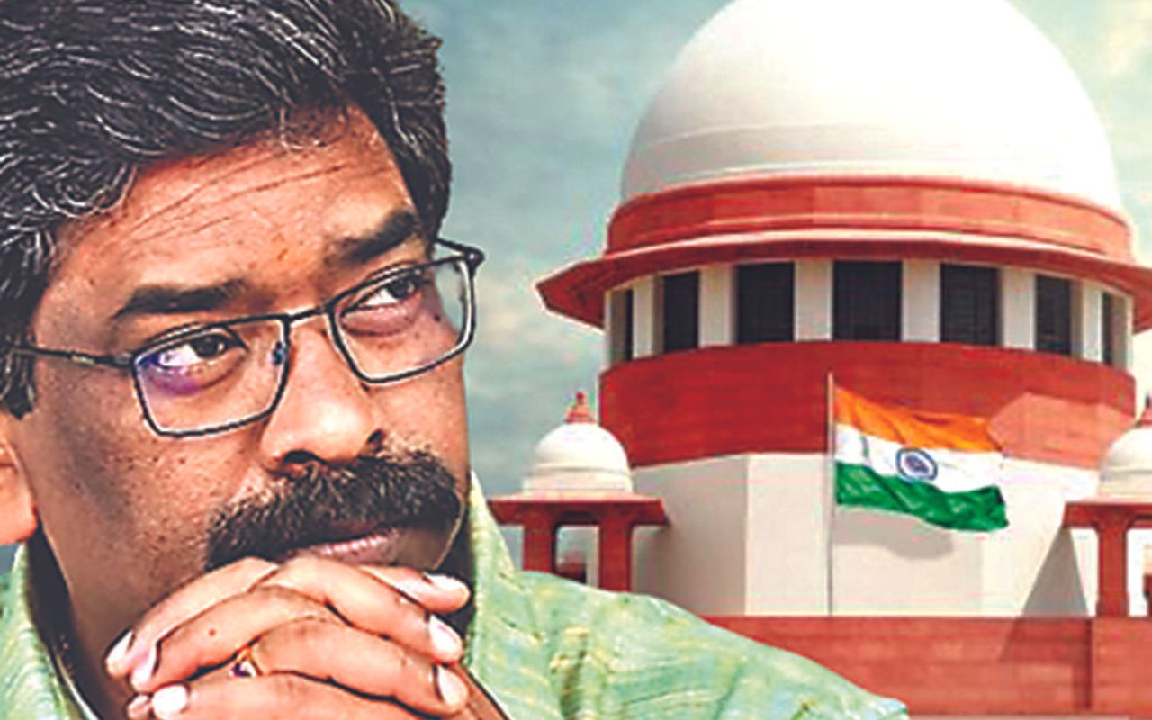 hemant soren supreme court land scam ed