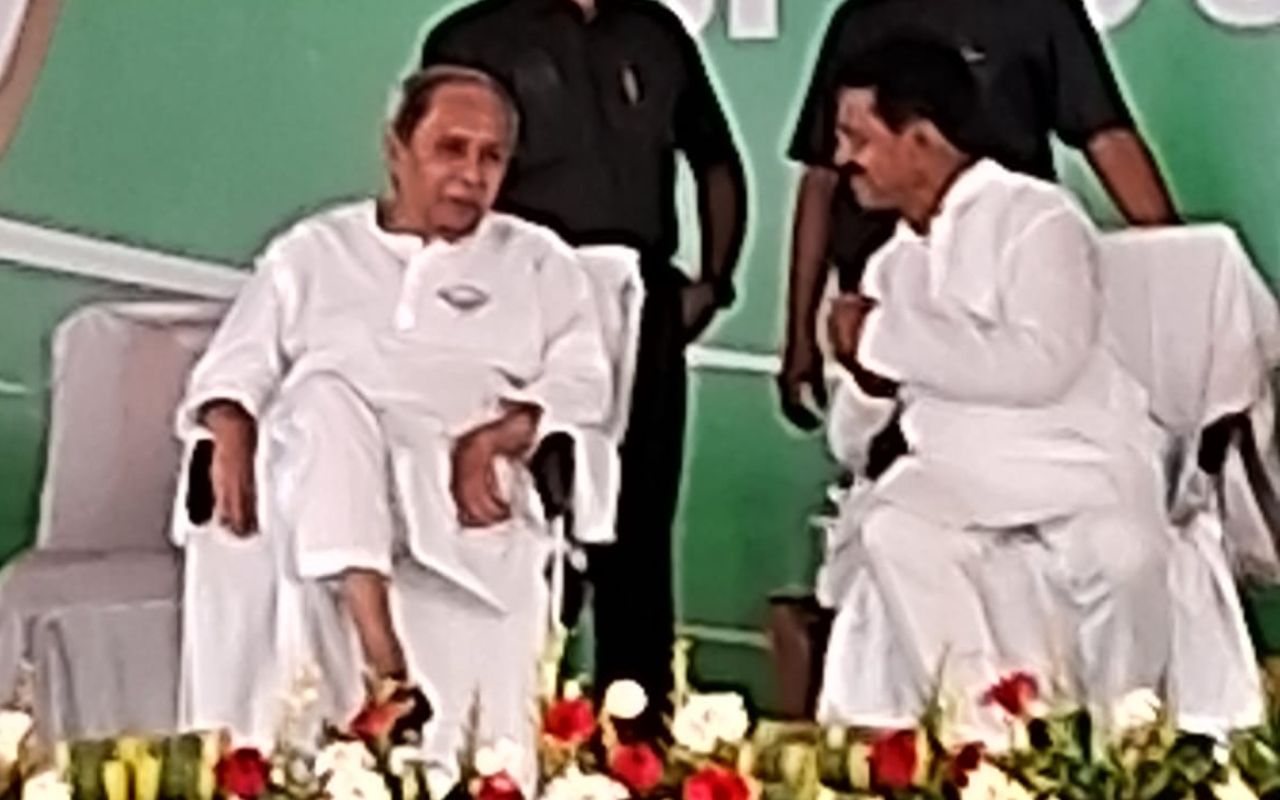 naveen patnaik in rourkela odisha