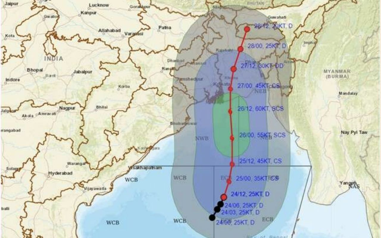 Jharkhand Weather Forecast : Remal Cyclone