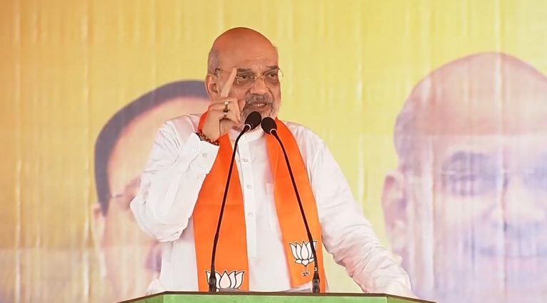 कांग्रेस ने पिछड़ों के आरक्षण पर डाला डाका, उजियारपुर की सभा में बोले अमित शाह