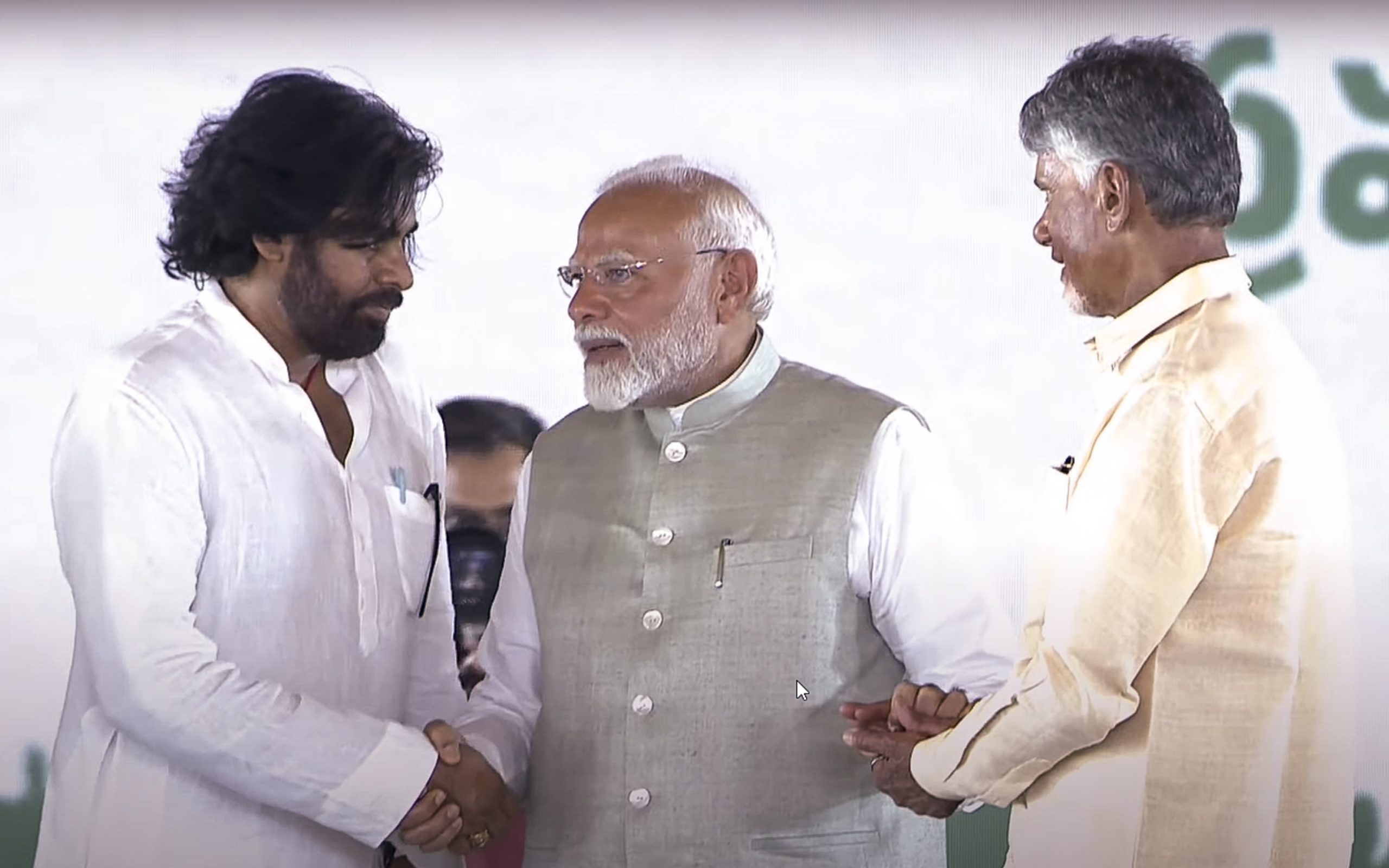Chandrababu Naidu's swearing-in ceremony
