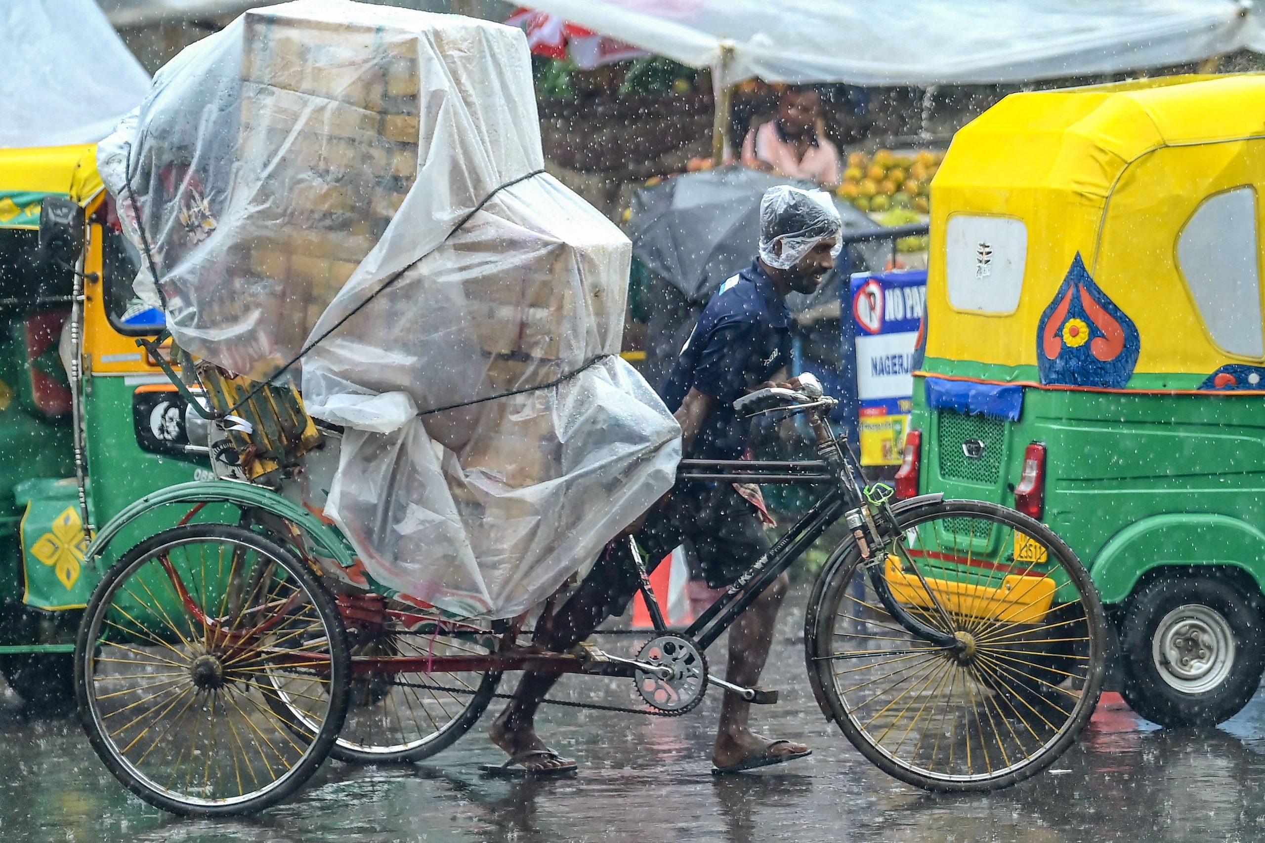 Weather: Rains in Agartala