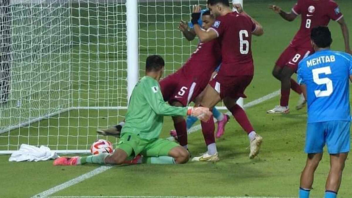 IND vs QATAR: controversial scenes from the match