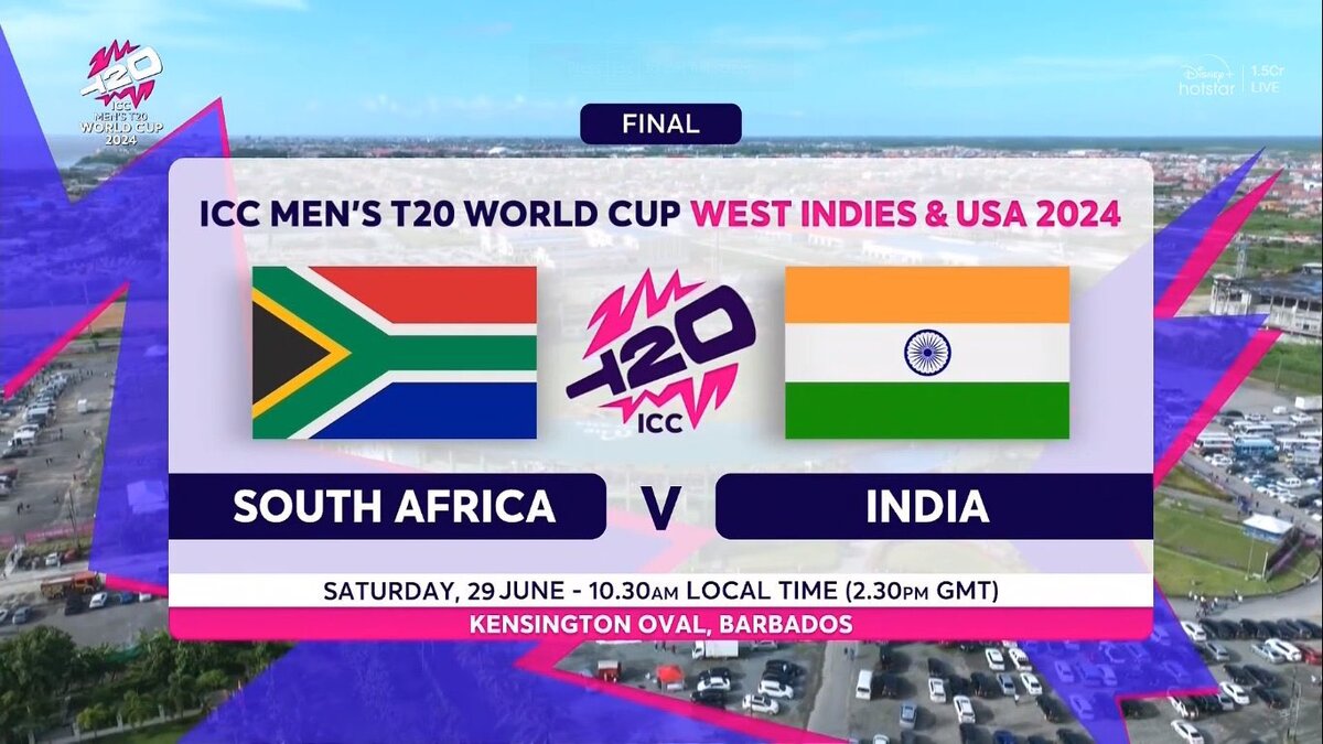 T20 World Cup Final: IND vs SA