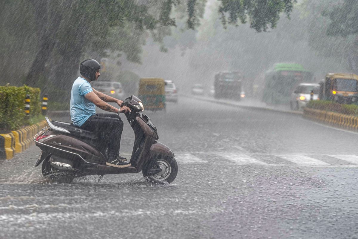 Heavy rain