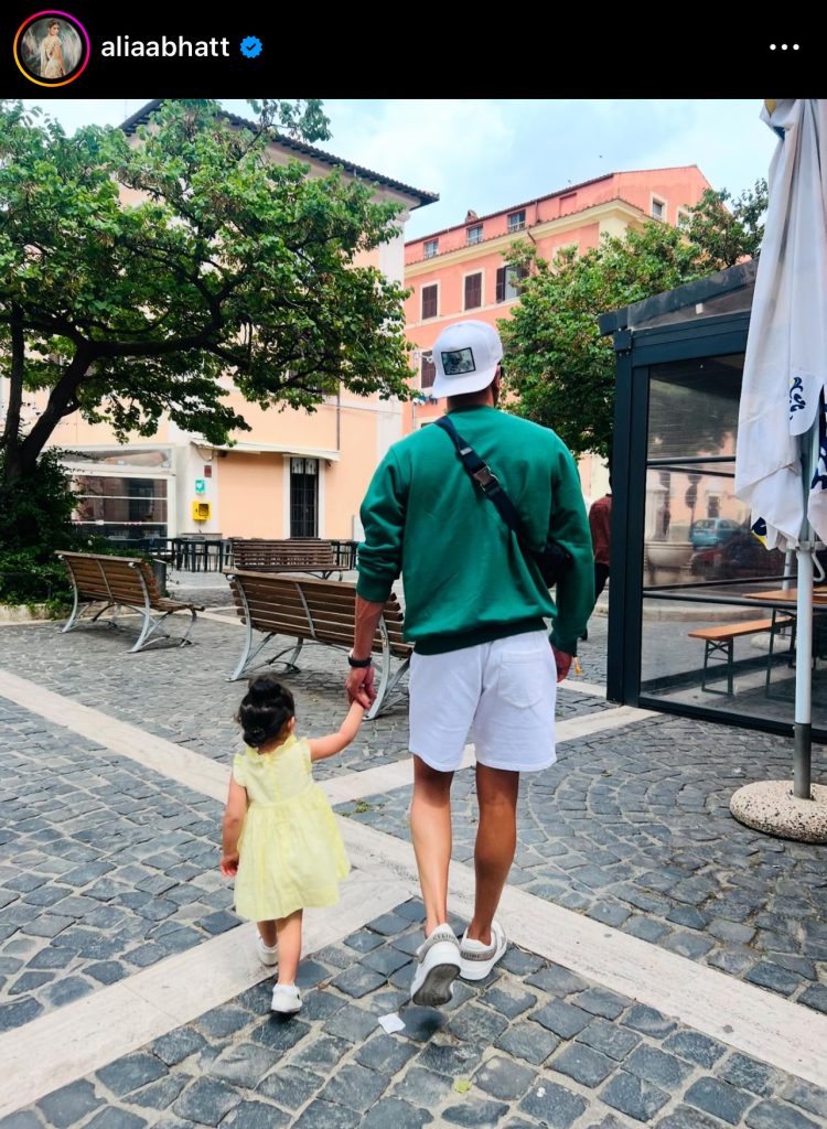 Ranbir kapoor with raha