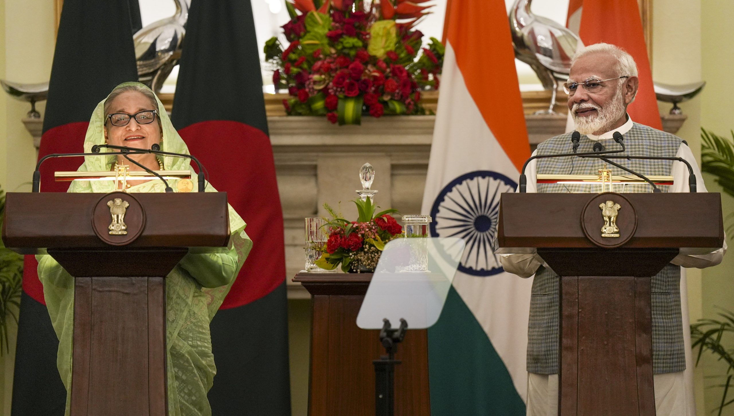 PM Modi, Sheikh Hasina