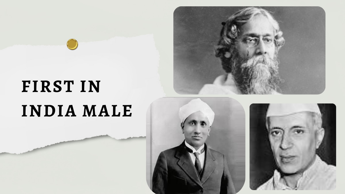 First In India Male
