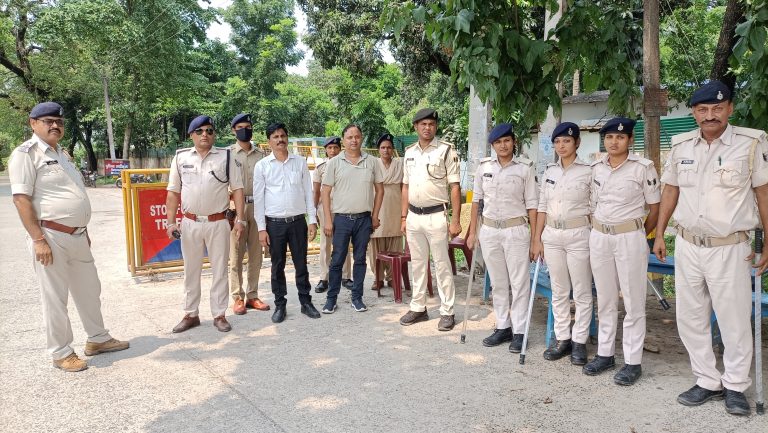 मतगणना केंद्र पर त्रिस्तरीय सुरक्षा थी ऐसी की परिंदा भी पर न मार सके