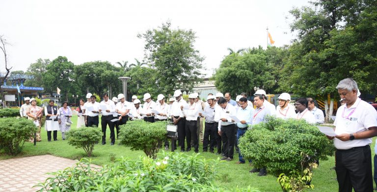 आरएसपी में विश्व मना पर्यावरण दिवस, बोले डीआइसी धरती को हरा-भरा व सुंदर रखना हमारी जिम्मेदारी