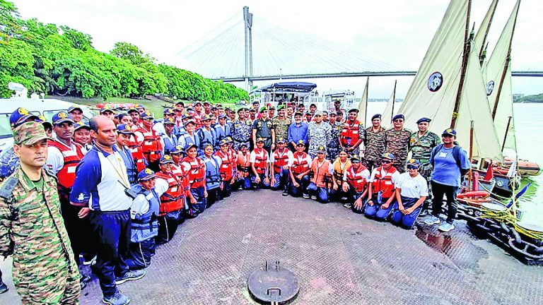 410 किमी की यात्रा पूरी कर कोलकाता पहुंचा कैडेट्स दल