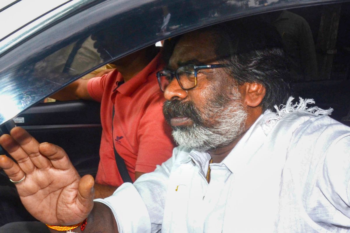 hemant soren out of jail
