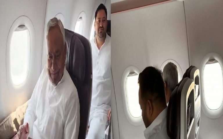 तेजस्वी यादव ने फ्लाइट के अंदर की बात बतायी, नीतीश कुमार भी उसी विमान में कर रहे थे सफर…