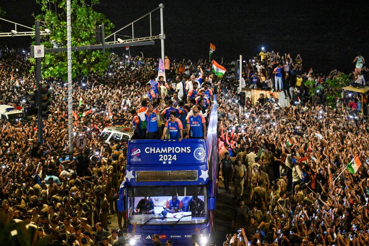 Hyderabad Victory Rally