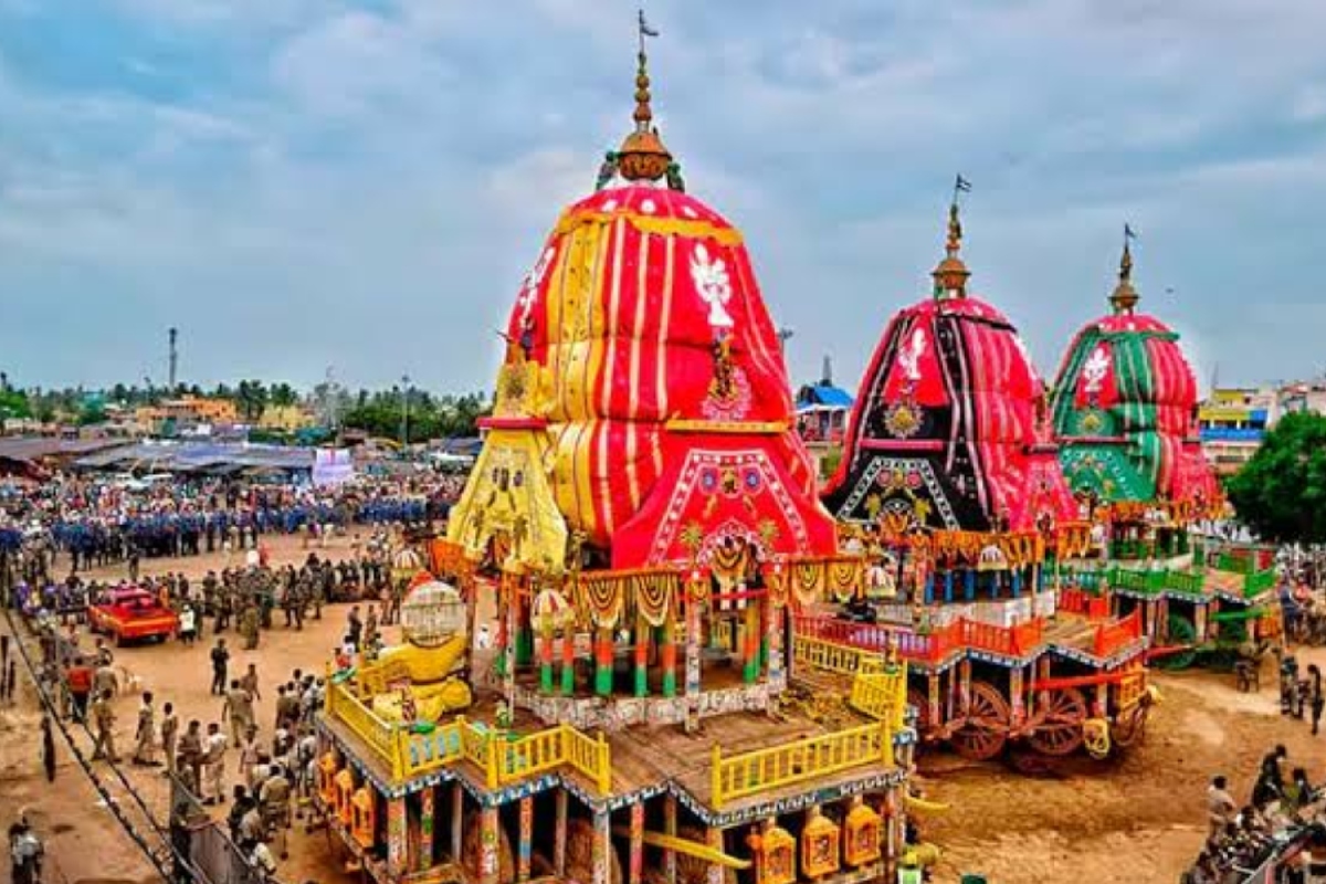 Chariots of Lord Jagannath, Balbhadra and Subhadra