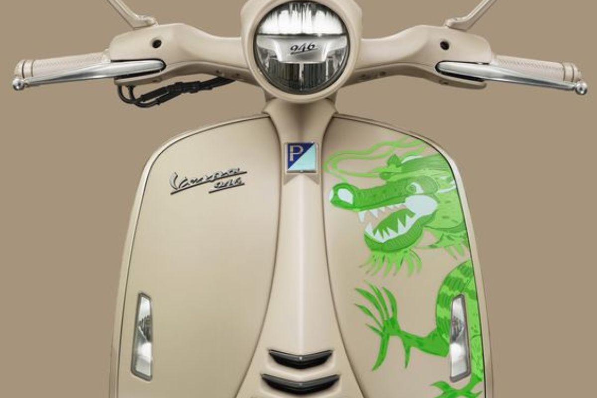 Vespa 946 Dragon launched at Rs 14 lakh A simple scooter costs more than Mahindra Scorpio