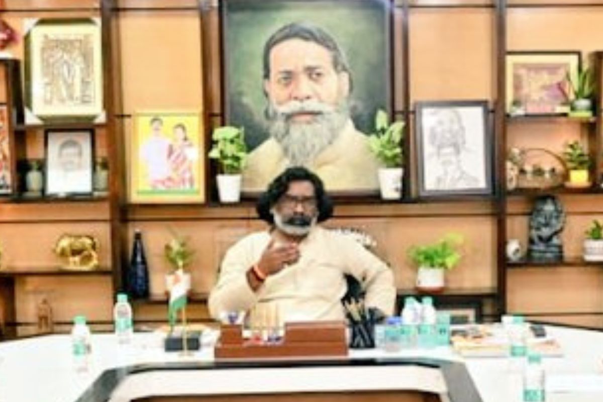 झारखंड के मनोनीत मुख्यमंत्री हेमंत सोरेन