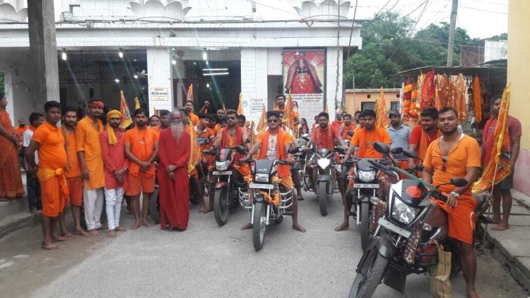 सोमवार को काली मंदिर से रवाना होंगे बाइक बम