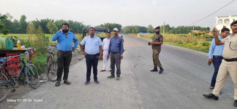 जल जमाव की समस्या से मिलेगी मुक्ति, एसडीएम ने दिया निर्देश