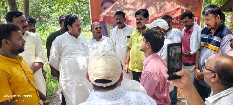 सांसद ने गुणवत्ता में सुधार किये बिना आगे काम रोकने का दिया निर्देश