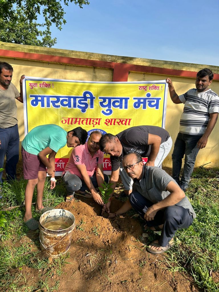 मायुम ने गौशाला परिसर में किया पौधरोपण