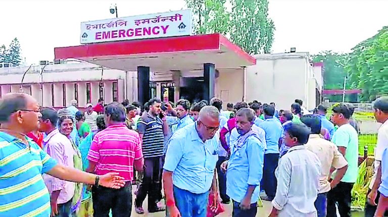 डीएसपी अस्पताल में अविलंब बहाल किये जायें 14 सफाईकर्मी