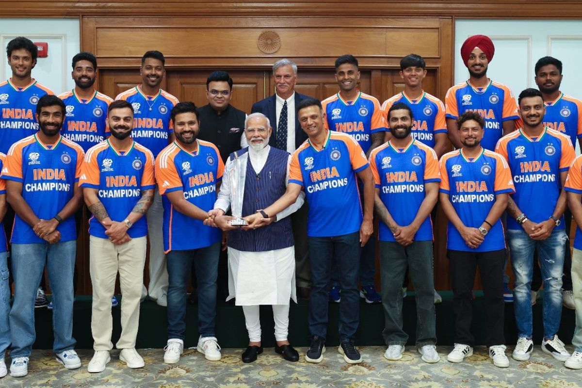 pm modi team india