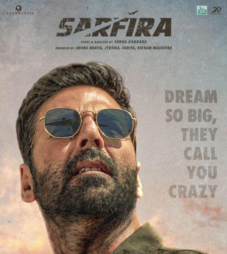sarfira movie review अक्षय कुमार की इस विमान की यात्रा है सुखद ..अगर नहीं देखी है ओरिजिनल