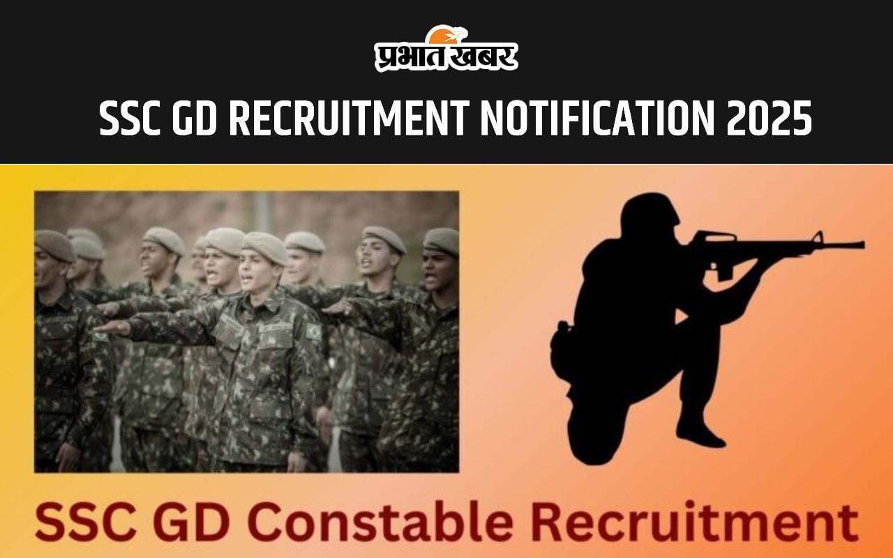 SSC GD RECRUITMENT NOTIFICATION 2025