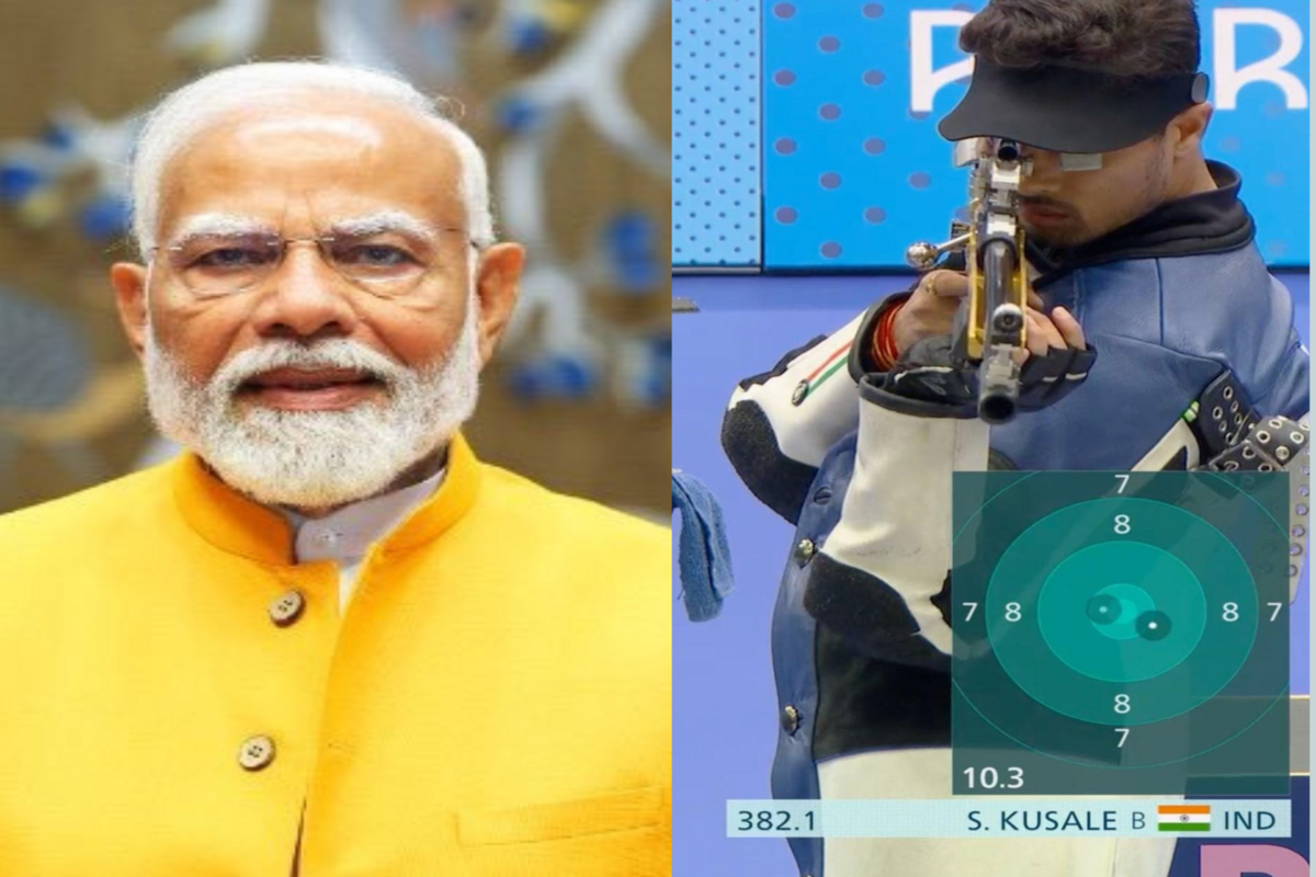 PM Modi today called shooter Swapnil Kusale and congratulated him
