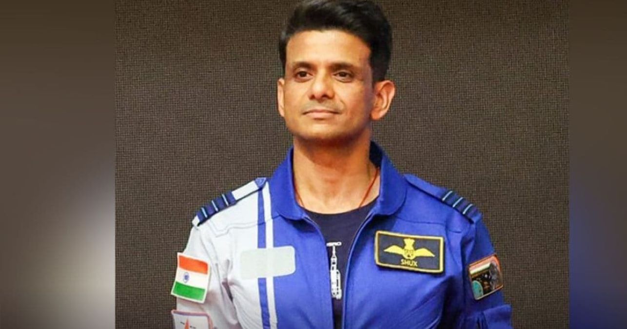 Shubhanshu Shukla video