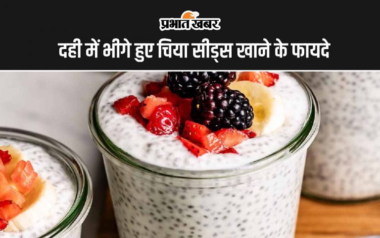 Soaked Chia Seeds With Curd: दही में भीगे हुए चिया सीड्स खाने के 5 सबसे बड़े फायदे