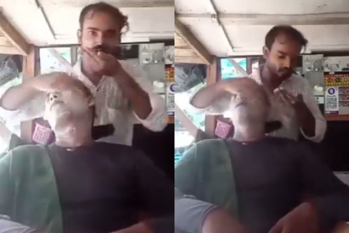 Massage With Spit