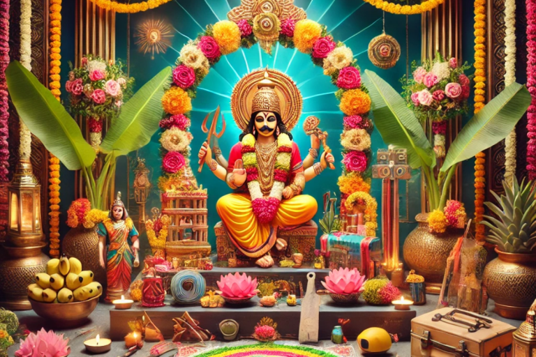 Vishwakarma Pooja Decoration Idea: विश्वकर्मा पूजा पर इस तरह सजायें पूजा घर, नोट करें आवश्यक सामग्री