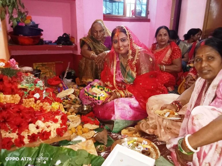 मैथिल नवविवाहिताओं का मधुश्रावणी व्रत भक्तिभाव से संपन्न
