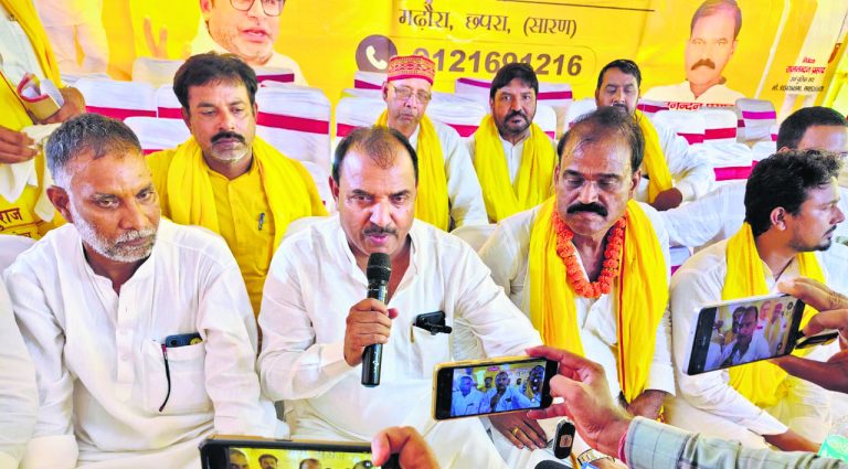 Saran News : बिहार की सभी सीटों पर जनसुराज पार्टी लड़ेगी चुनाव : एमएलसी