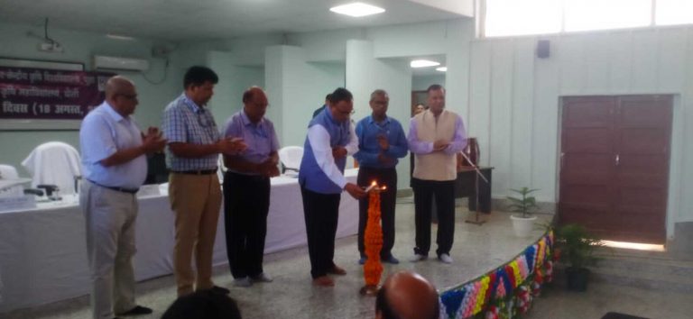 जलवायु परिवर्तन के अनुकूल तकनीक व प्रभेद विकसित करने की जरूरत : कुलपति