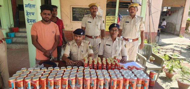 जोकीहाट में गुप्त सूचना पर 43 लीटर विदेशी शराब जब्त, तस्कर गिरफ्तार