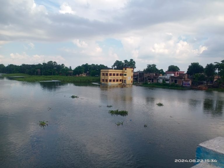 मोहिउद्दीननगर के आधा दर्जन स्कूलों में फैला गंगा का पानी