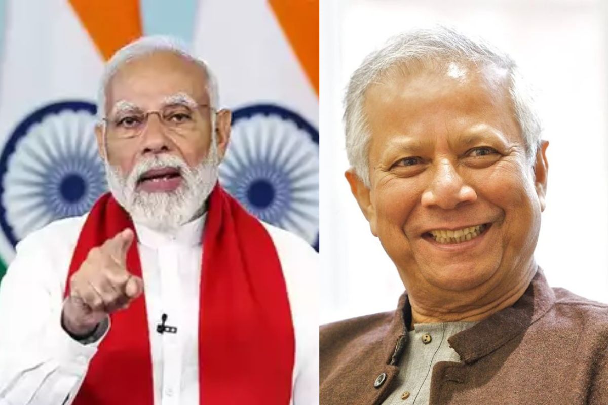 pm modi and Muhammad Yunus