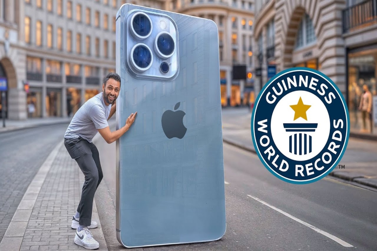 Guinness World Record Sabse Bada iPhone
