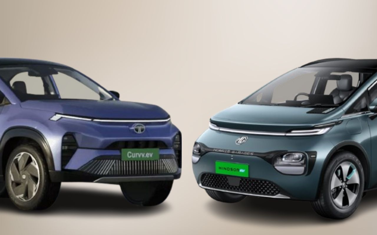 want to buy electric car this festival season then you can bet on Tata curvv or MG Windsor EV