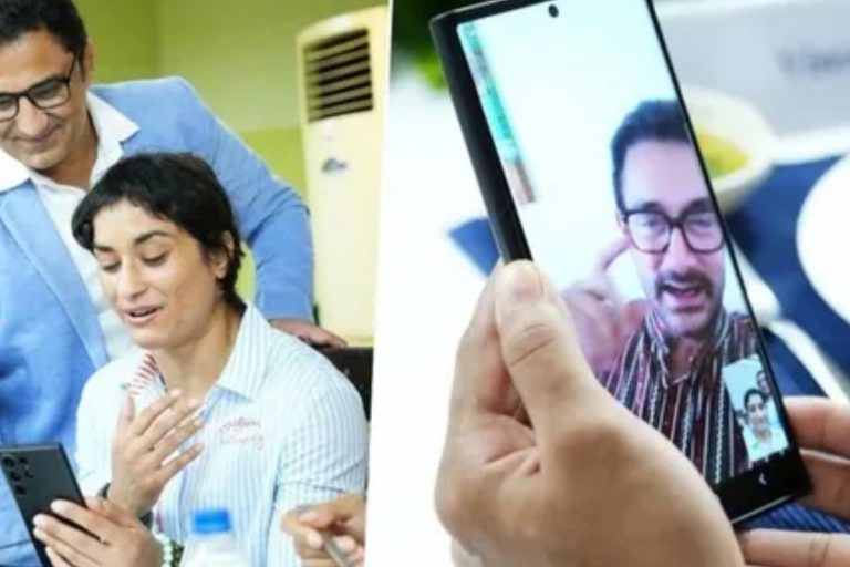 Aamir Khan और विनेश फोगाट की तसवीर देख फैंस पूछने लगे ये सवाल, बोले- लगता है दंगल 2…