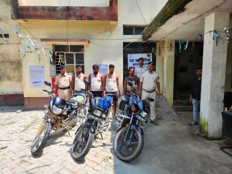 वाहन चोर गिरोह के नेटवर्क का खुलासा